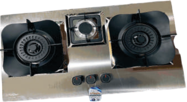 Three Burner Stove SM002