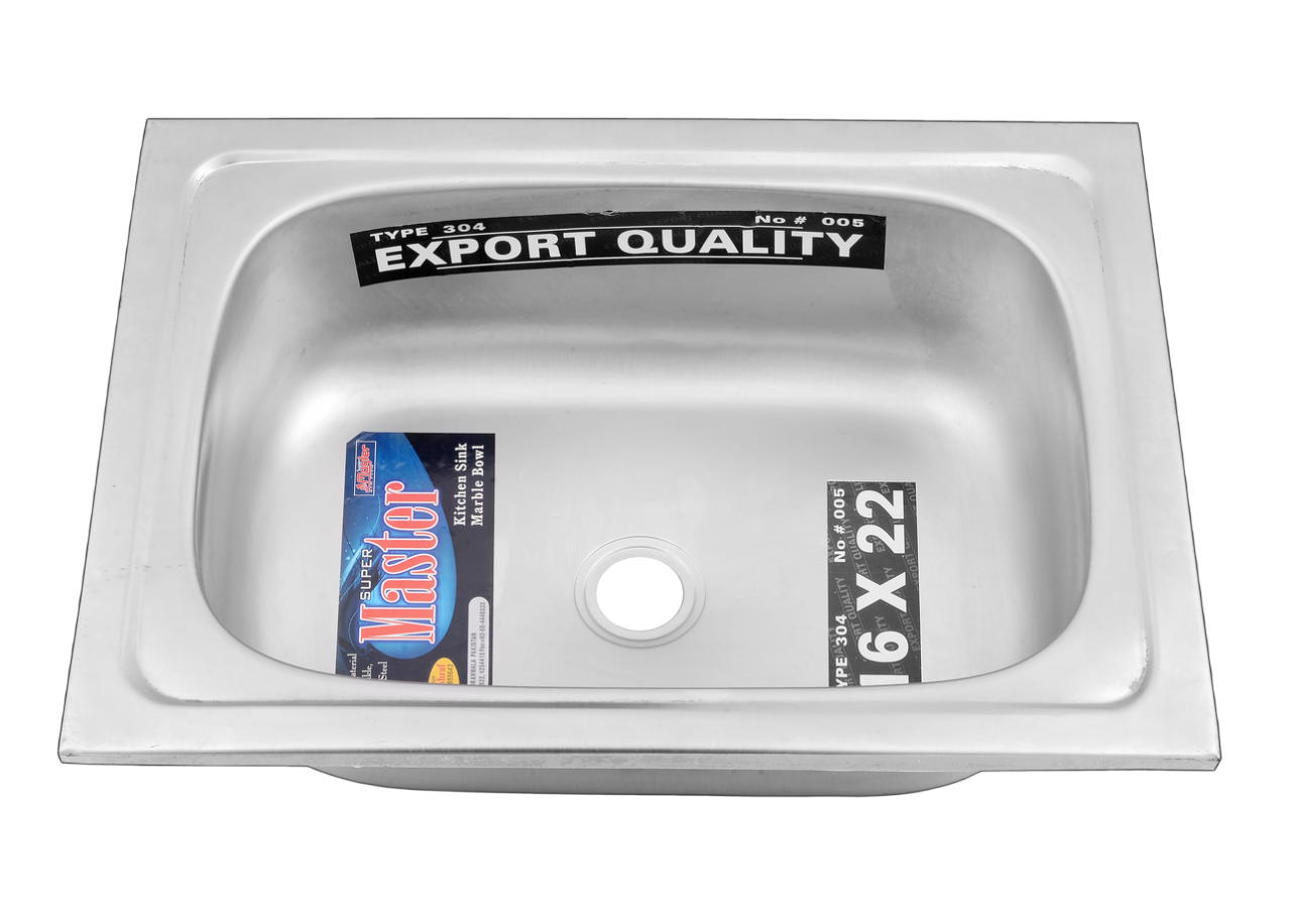 Kitchen Sink Blenko Export Bowl Square